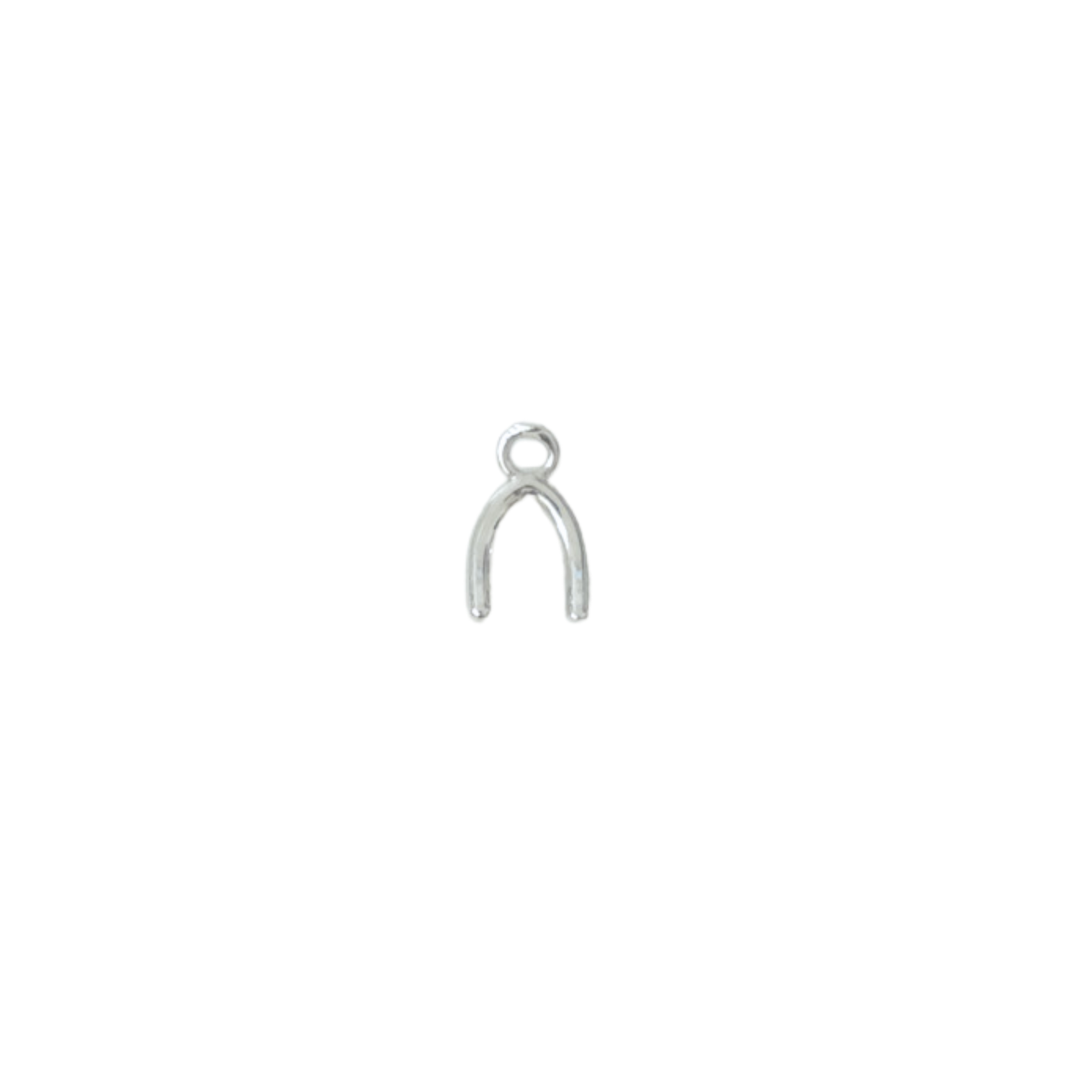 Mini Wishbone Charm