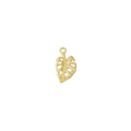 Monstera Leaf Charm