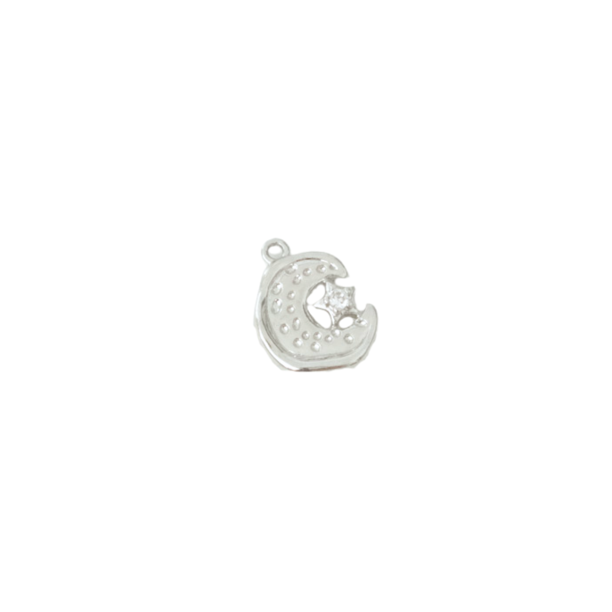 Moon and Star Charm