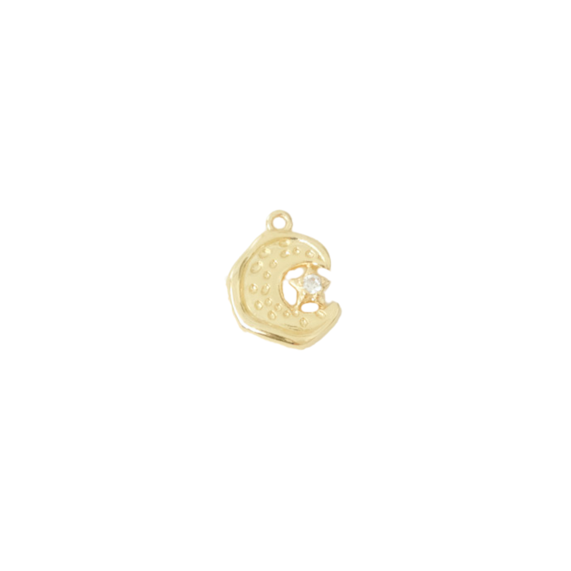 Moon and Star Charm