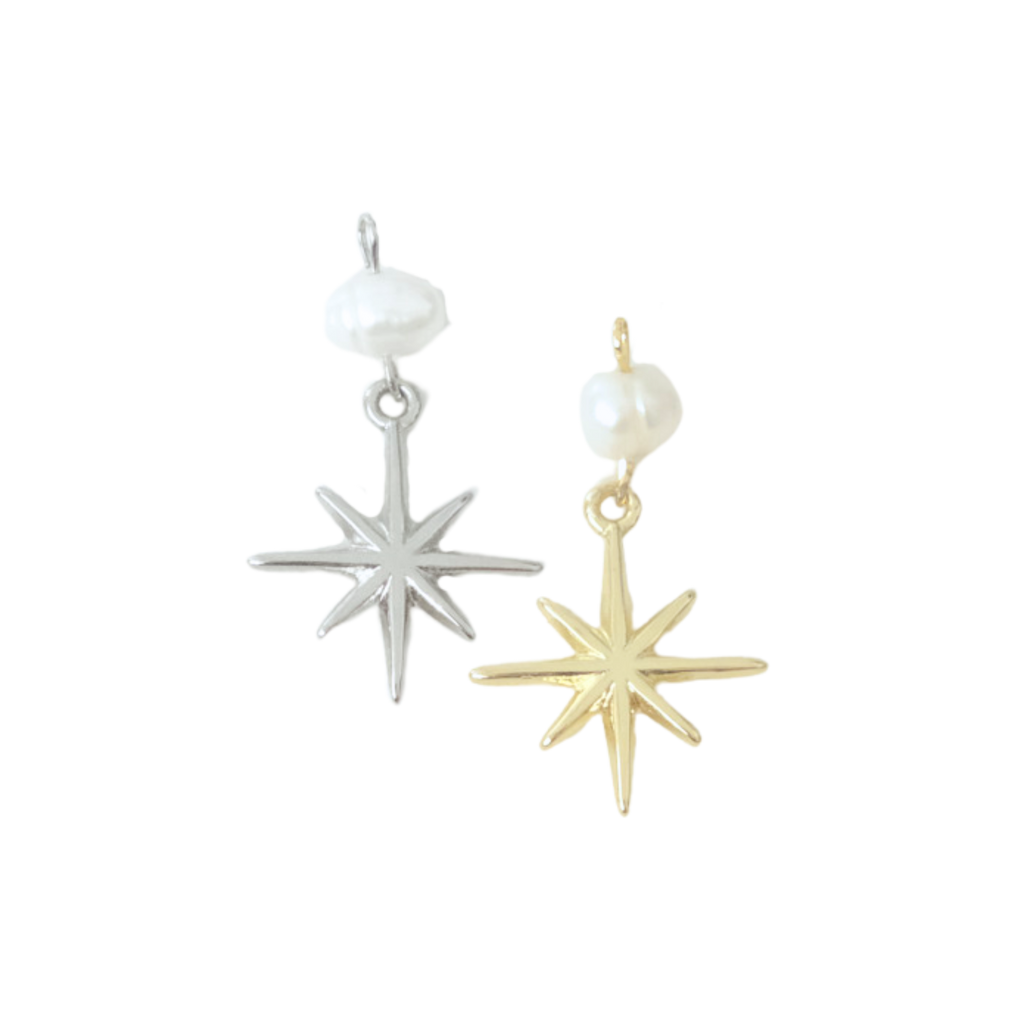 North Star Pearl Charm