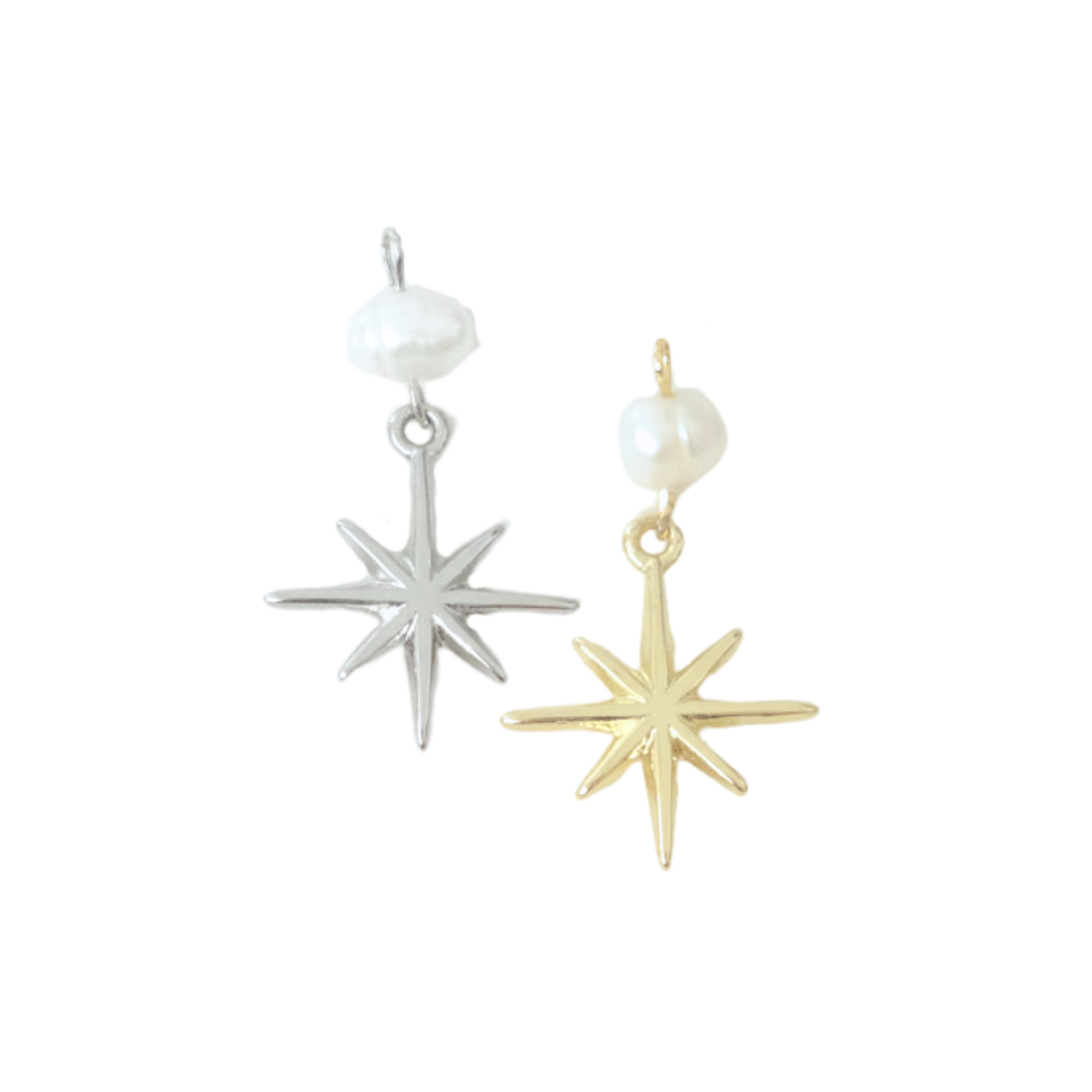 North Star Pearl Charm