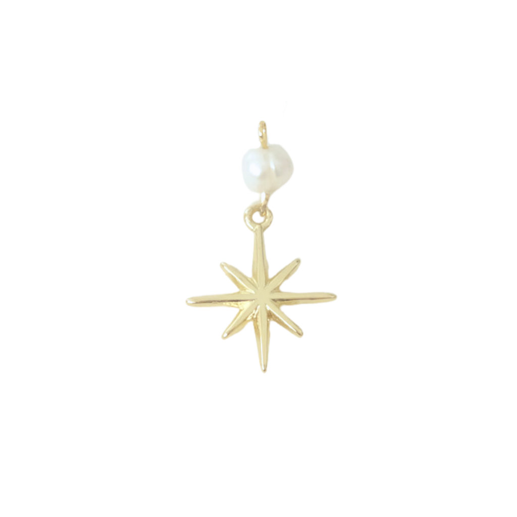 North Star Pearl Charm
