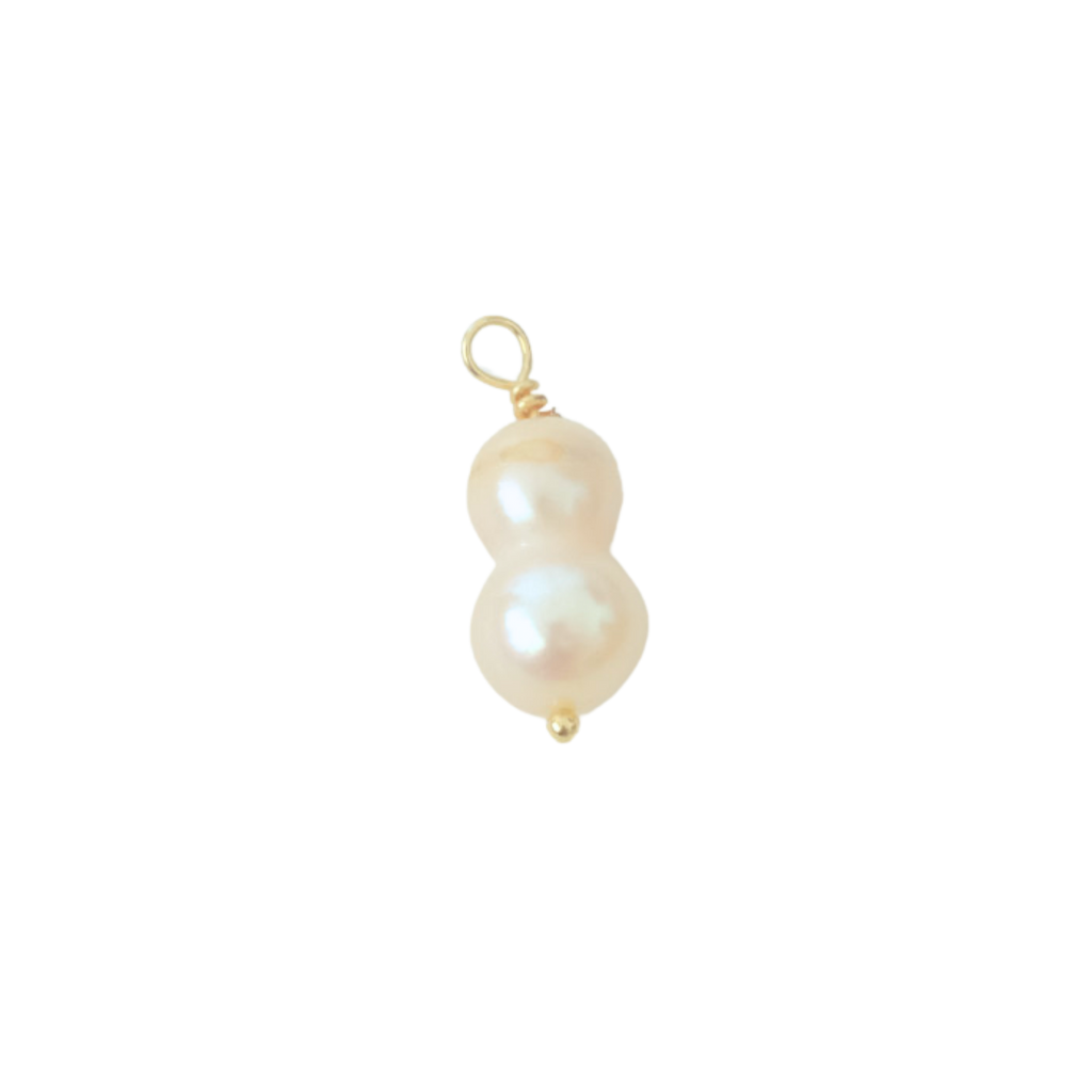 Rose Pearl Charm