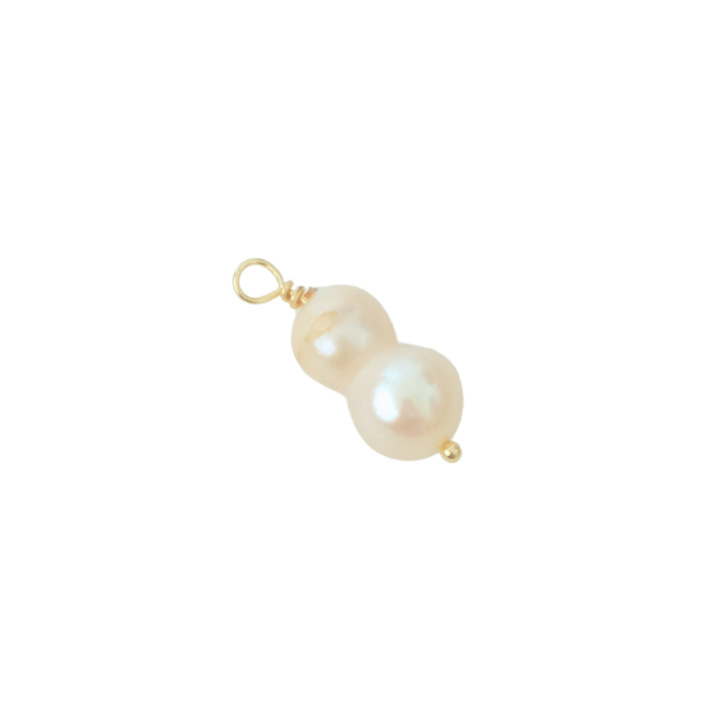 Rose Pearl Charm