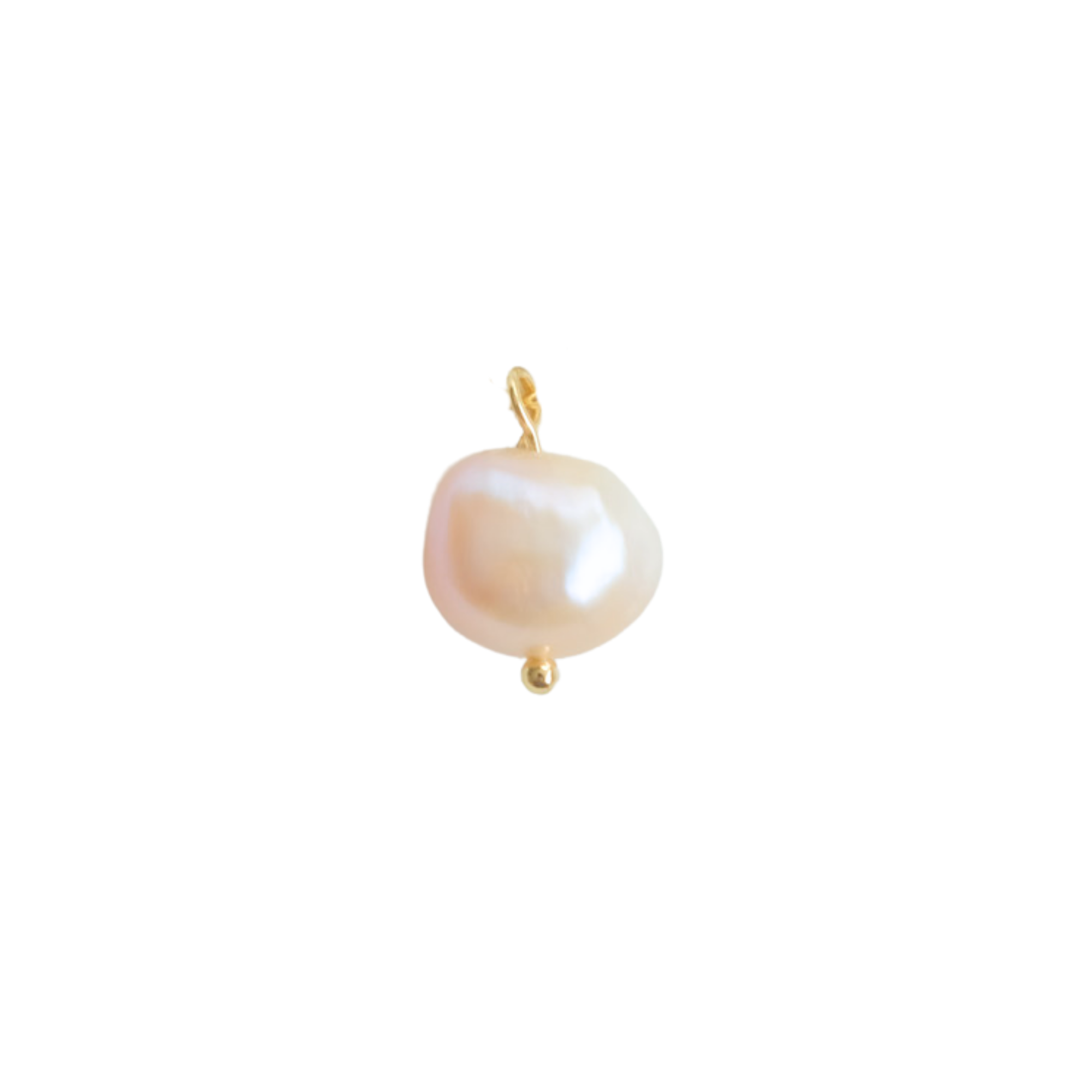 Rose Pearl Charm