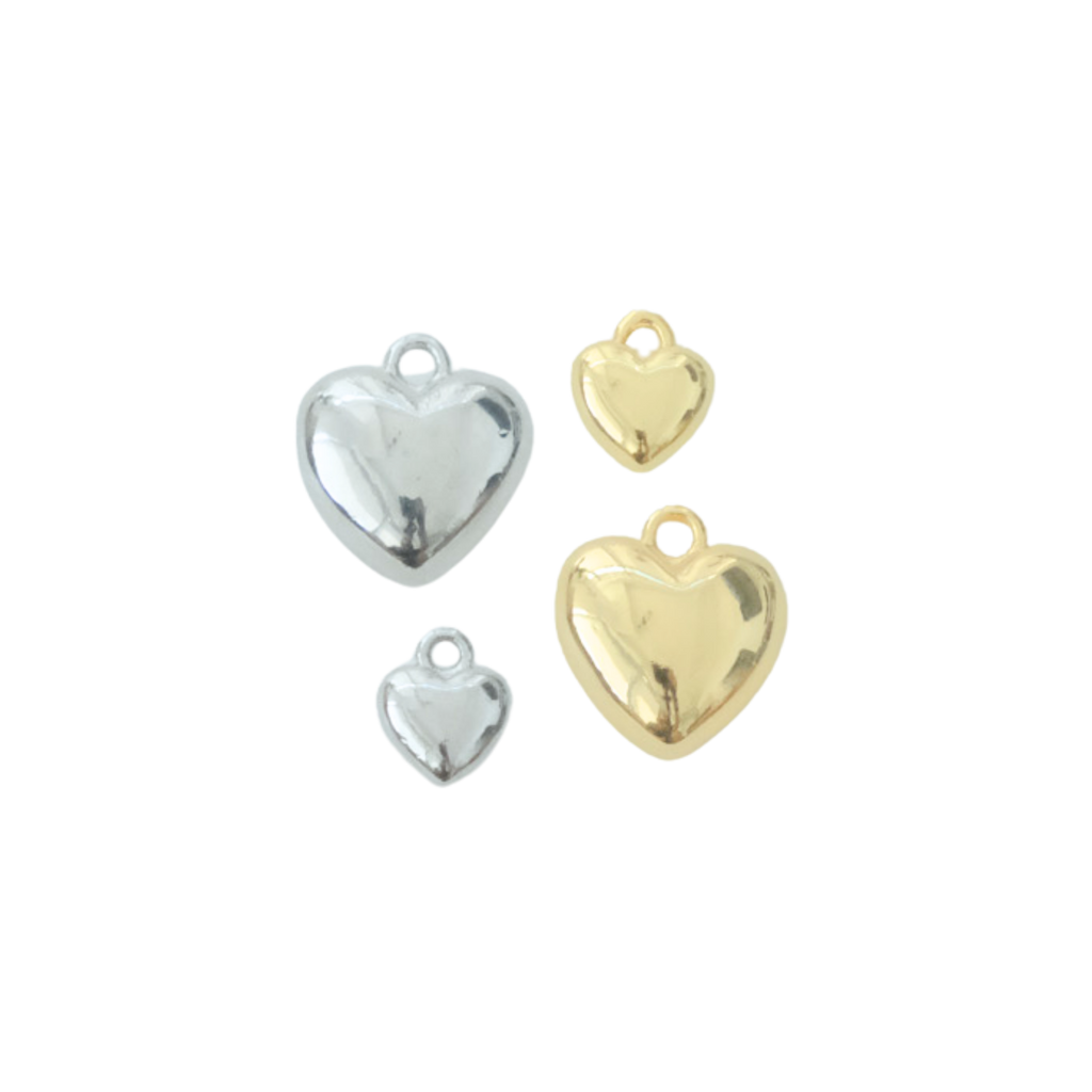 Solid Heart Charm