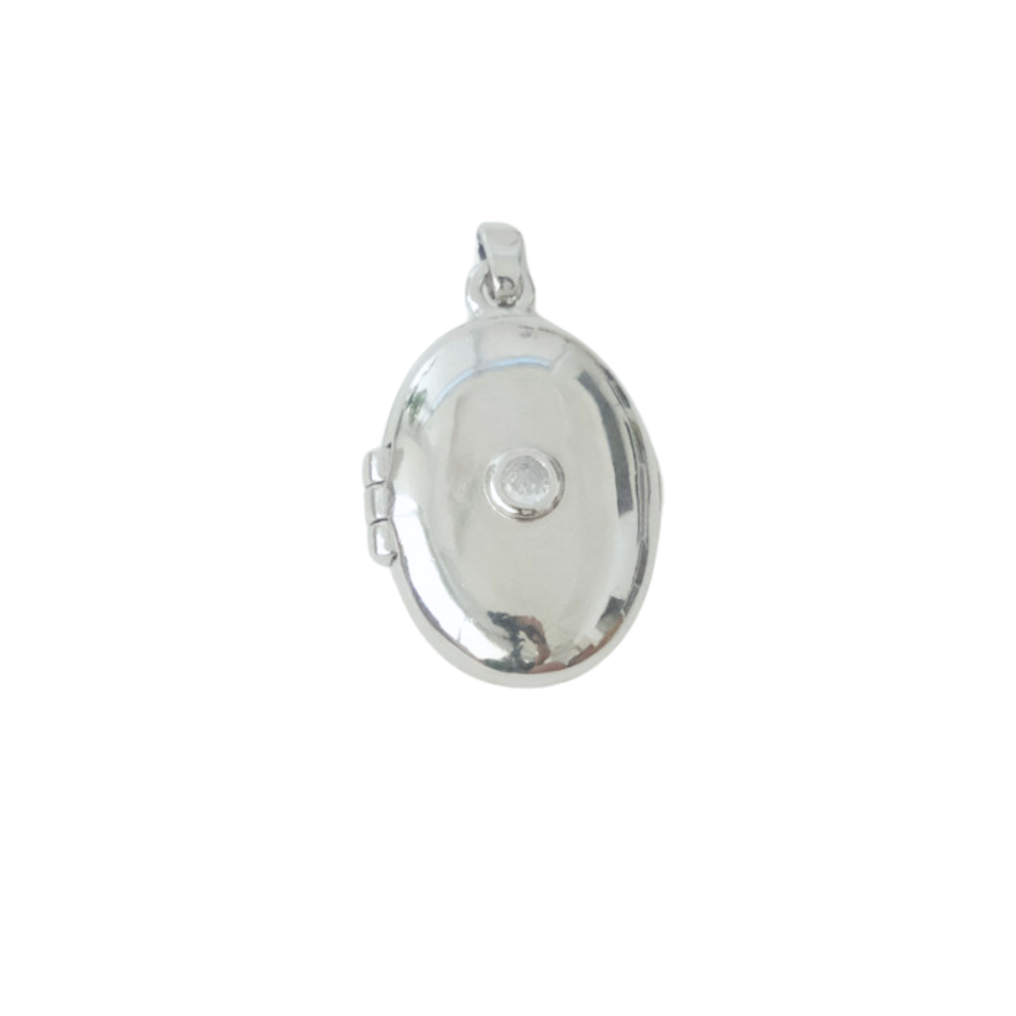 Solitaire Jewel Locket Charm