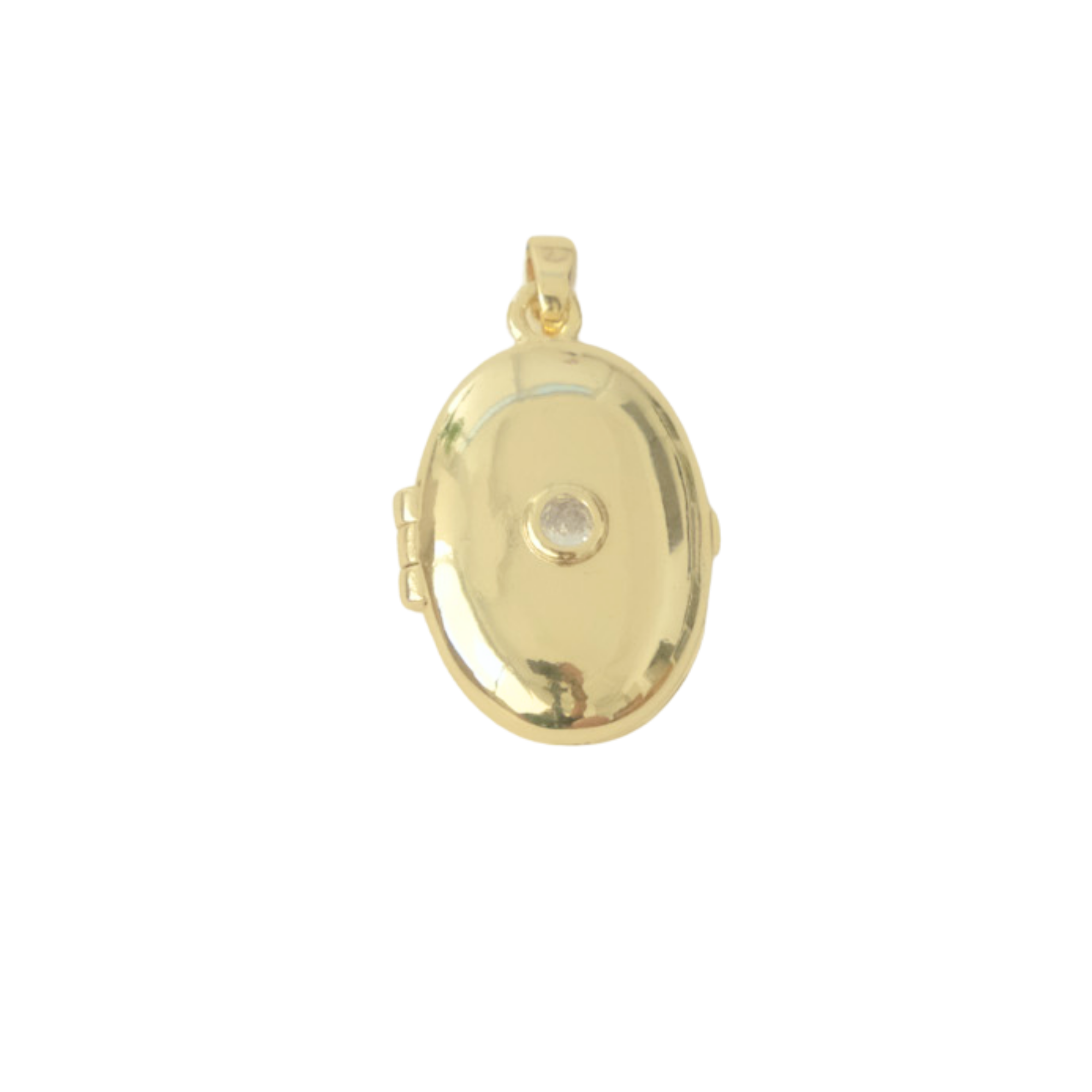 Solitaire Jewel Locket Charm