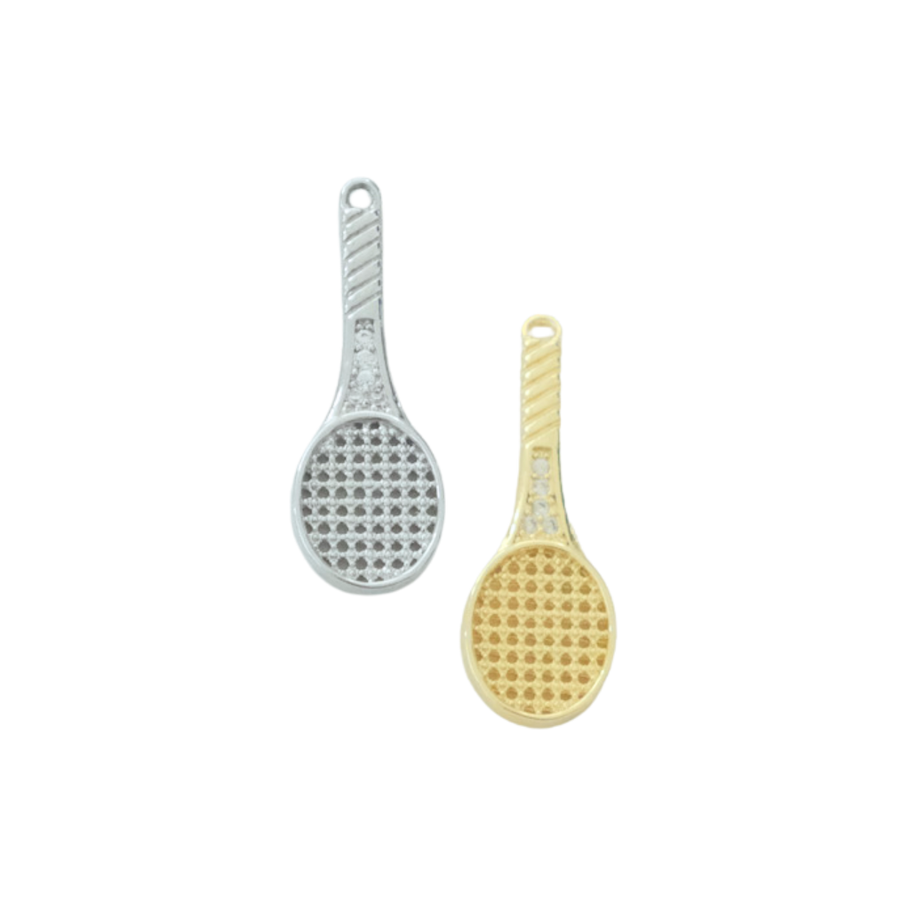 Tennis Racquet Charm
