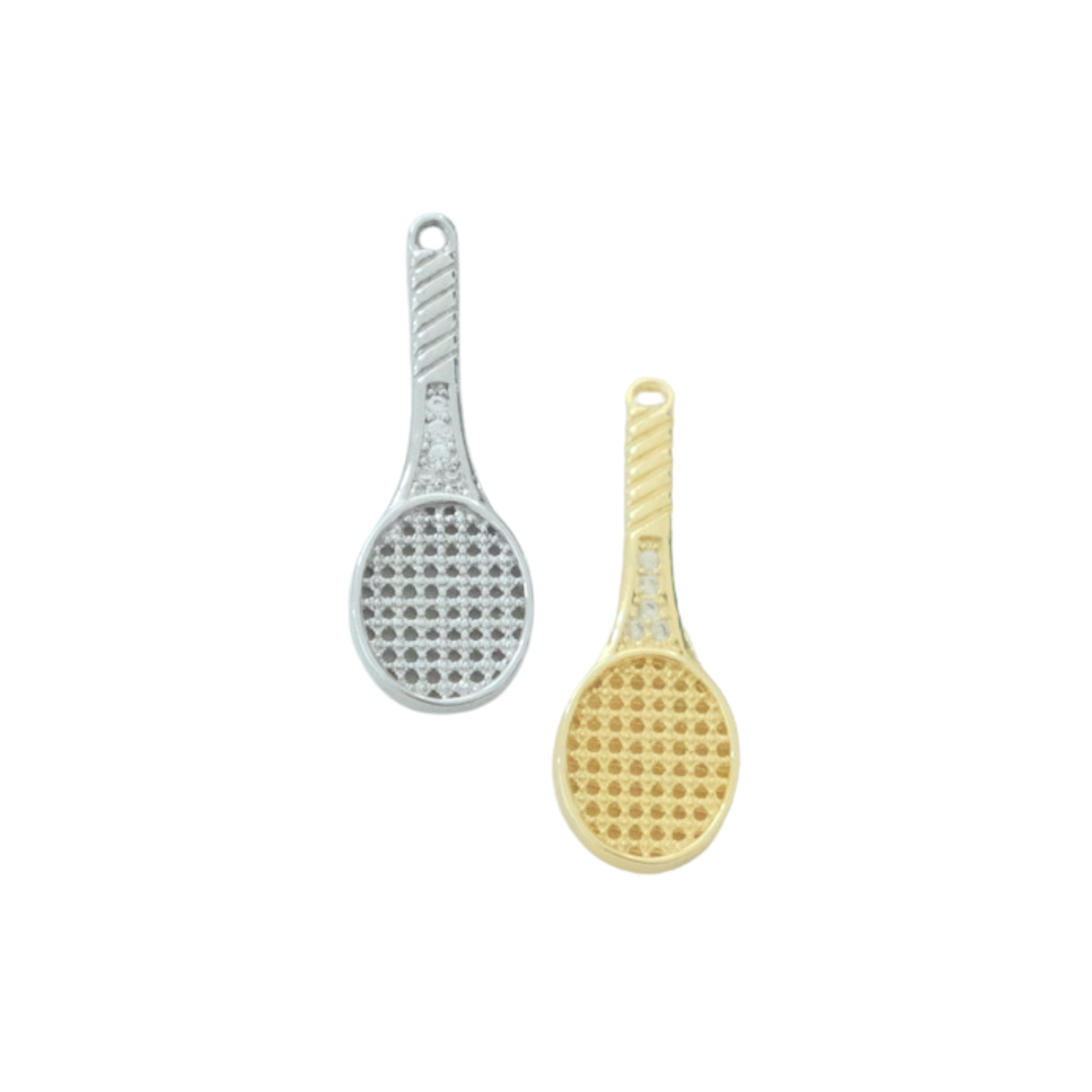 Tennis Racquet Charm