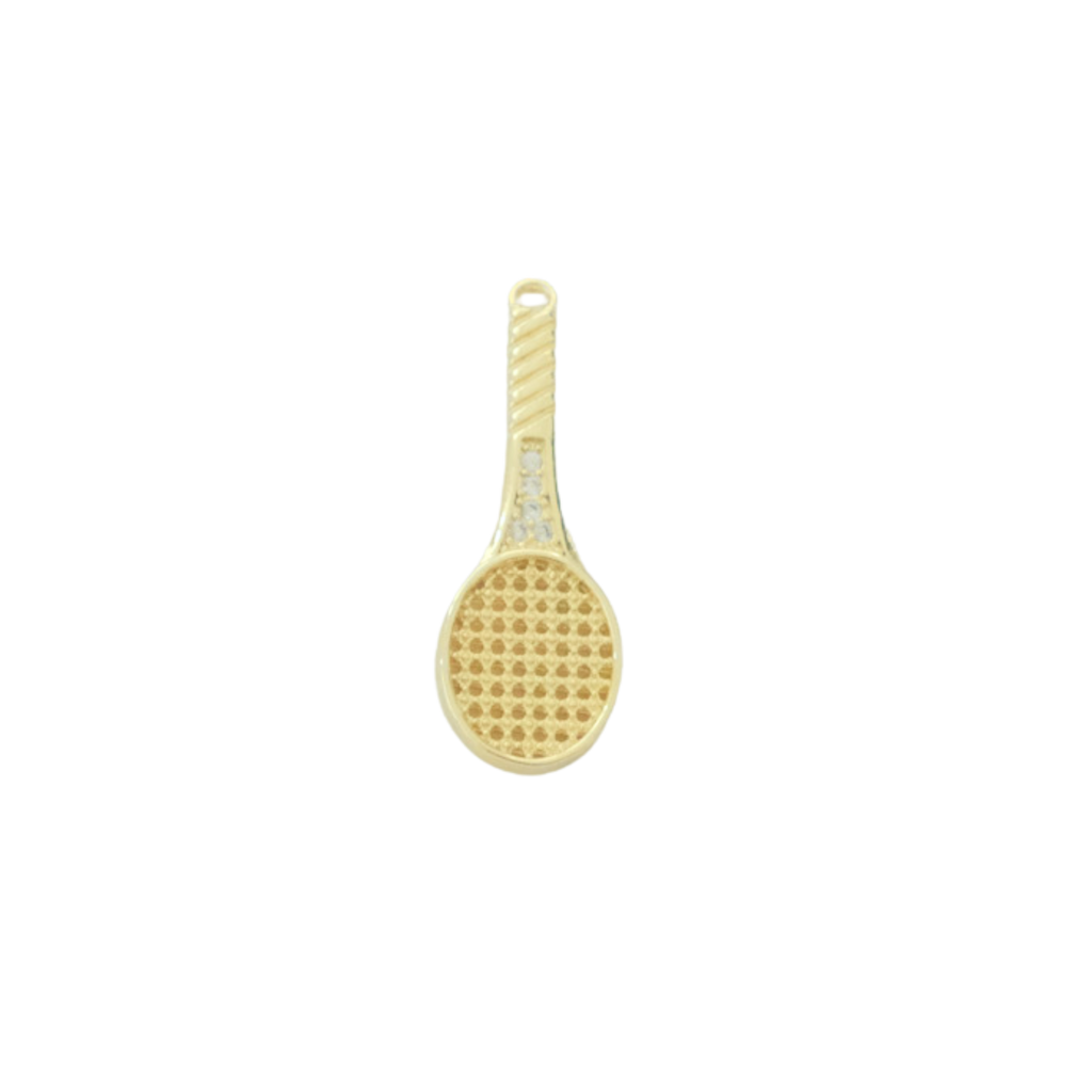 Tennis Racquet Charm