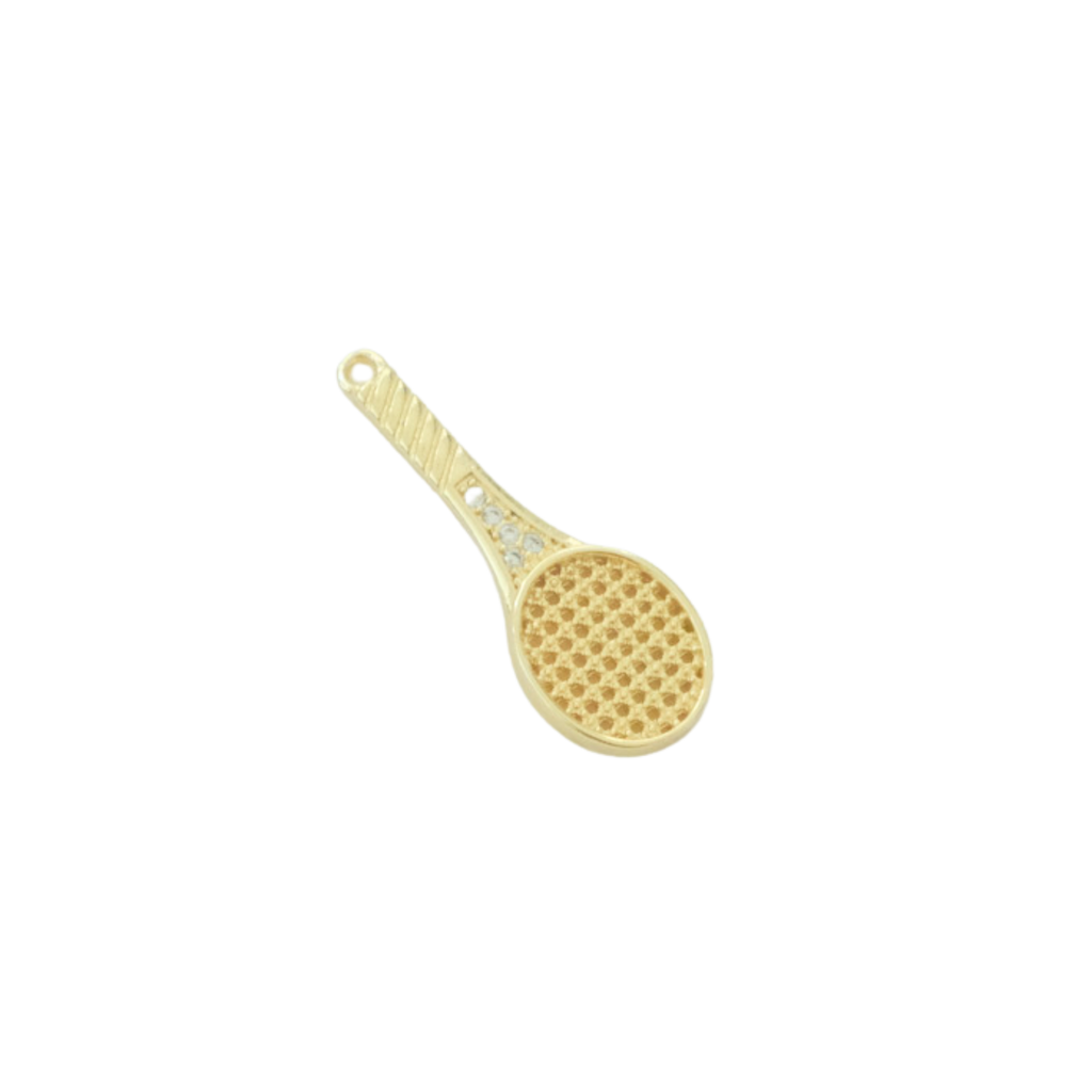 Tennis Racquet Charm