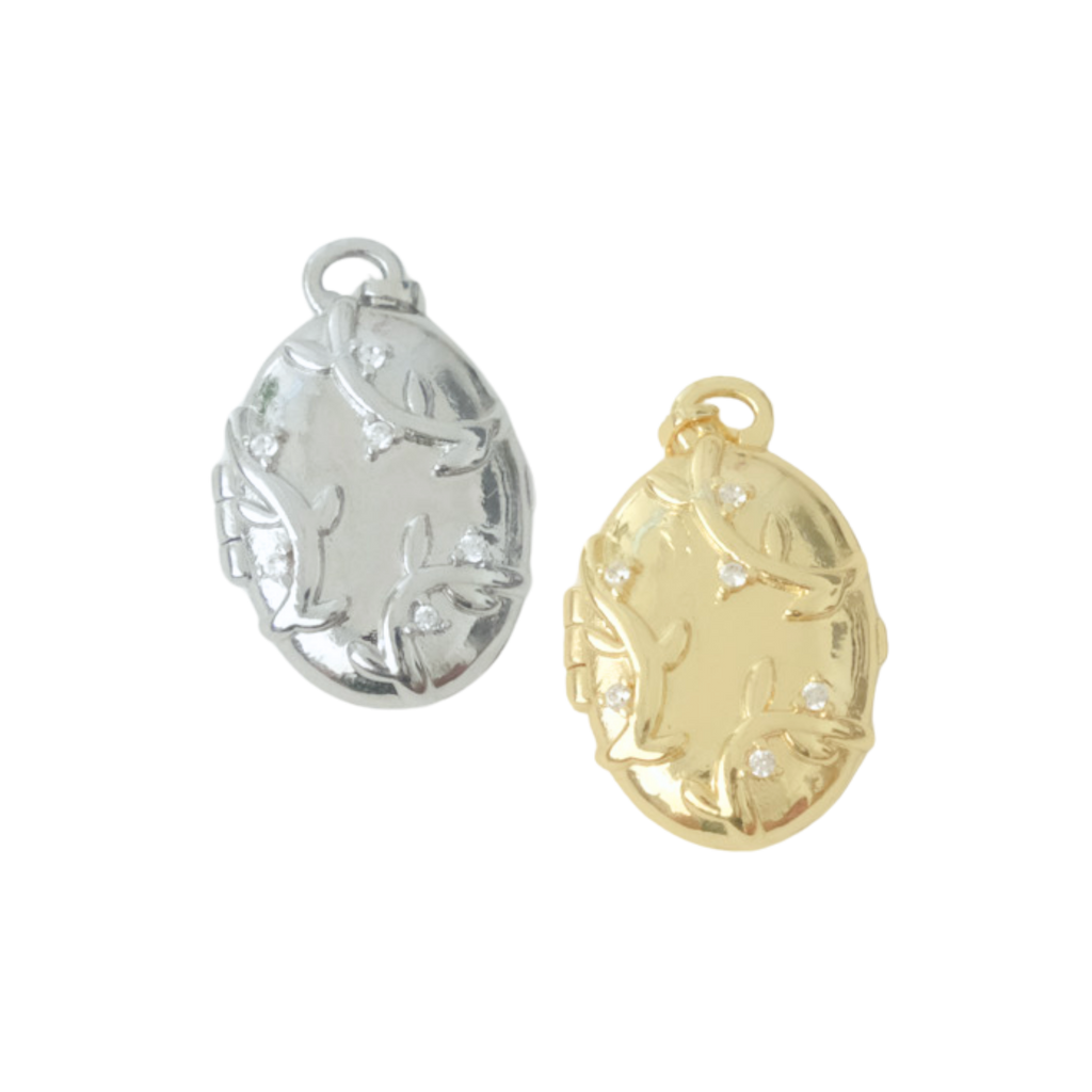 Vine Locket Charm