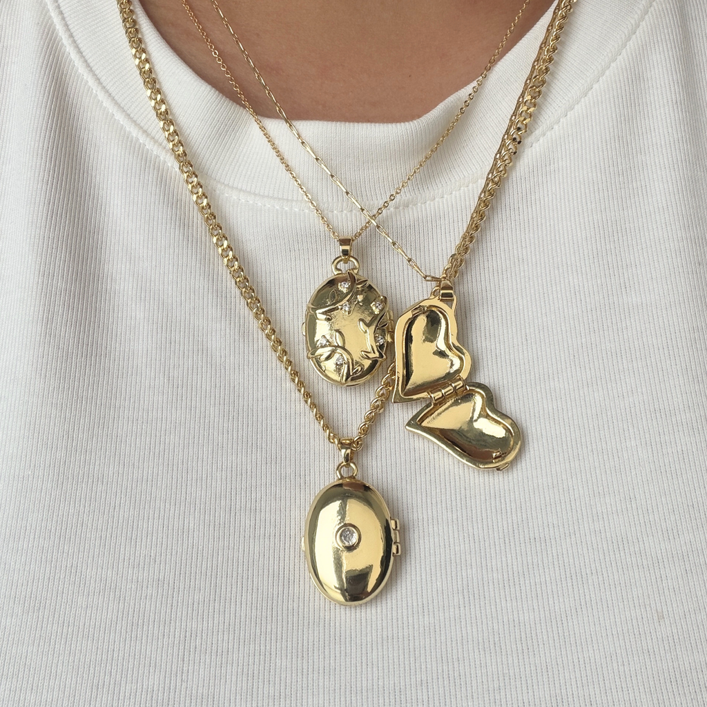 Vine Locket Charm