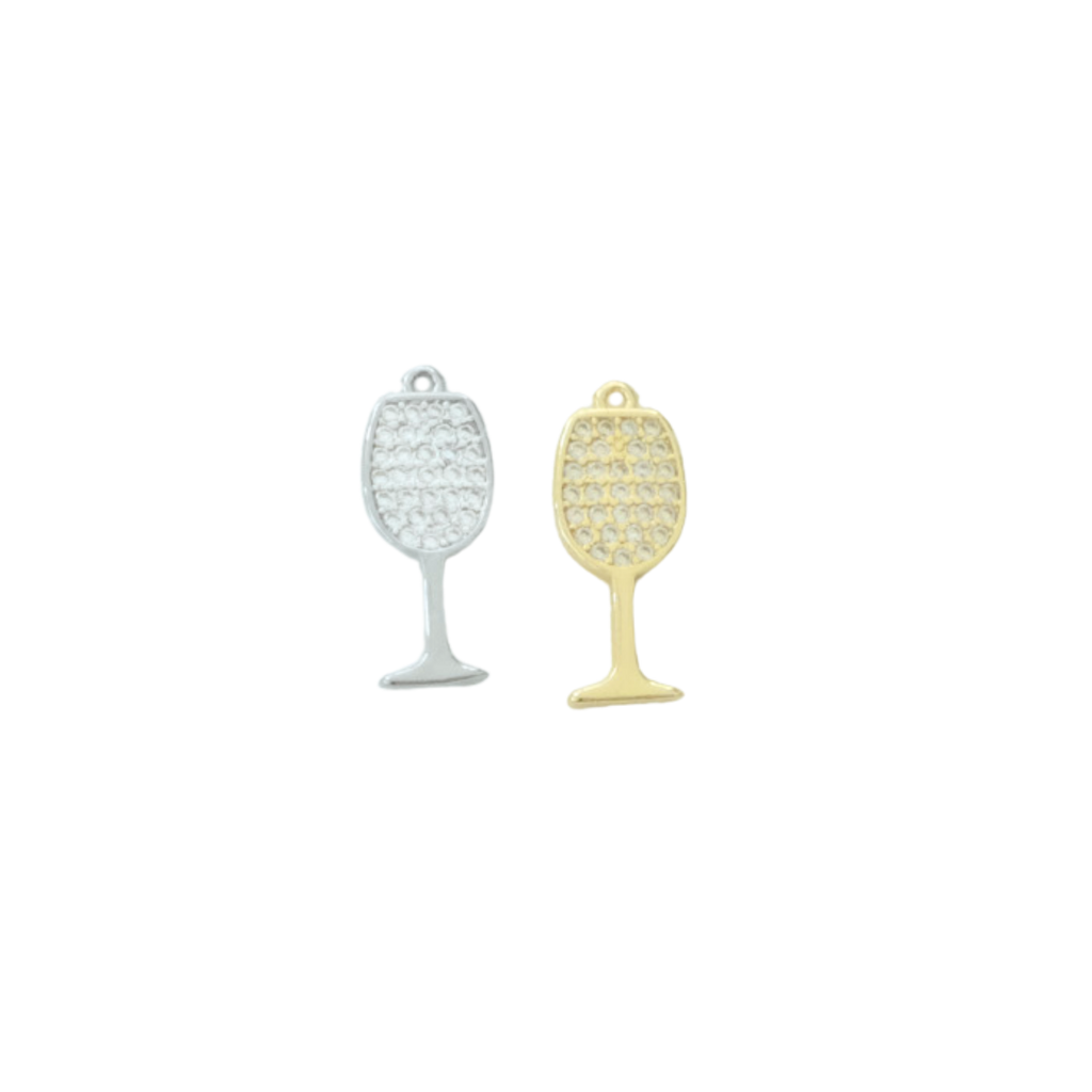 Wine Glass Charm
