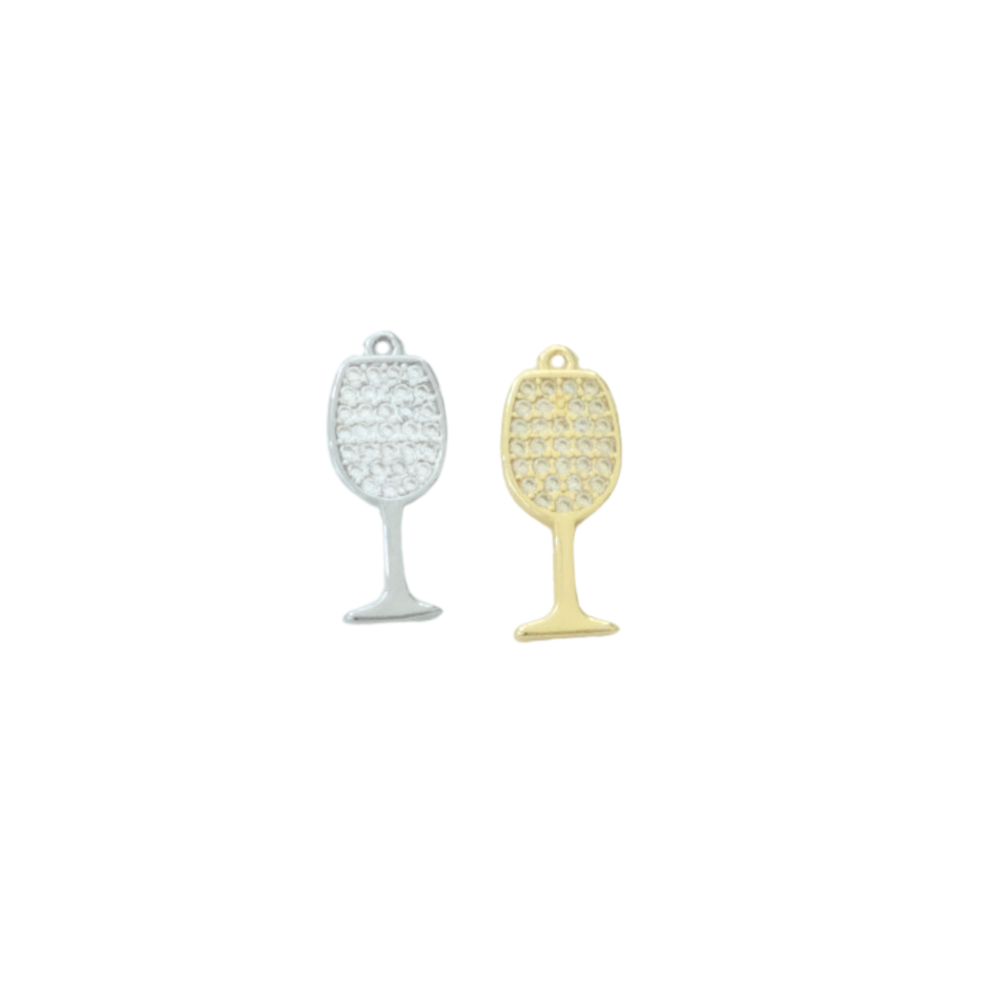 Wine Glass Charm