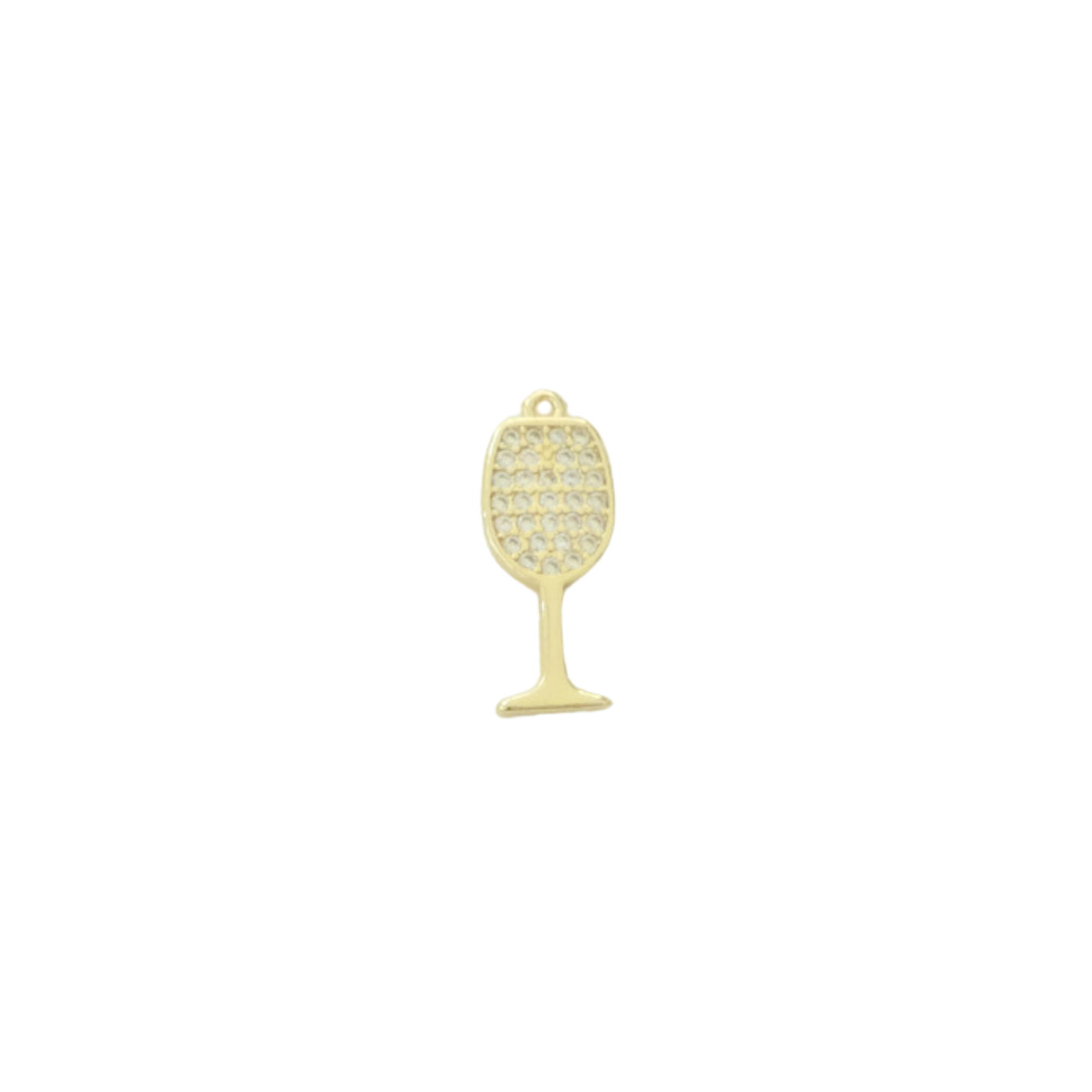 Wine Glass Charm