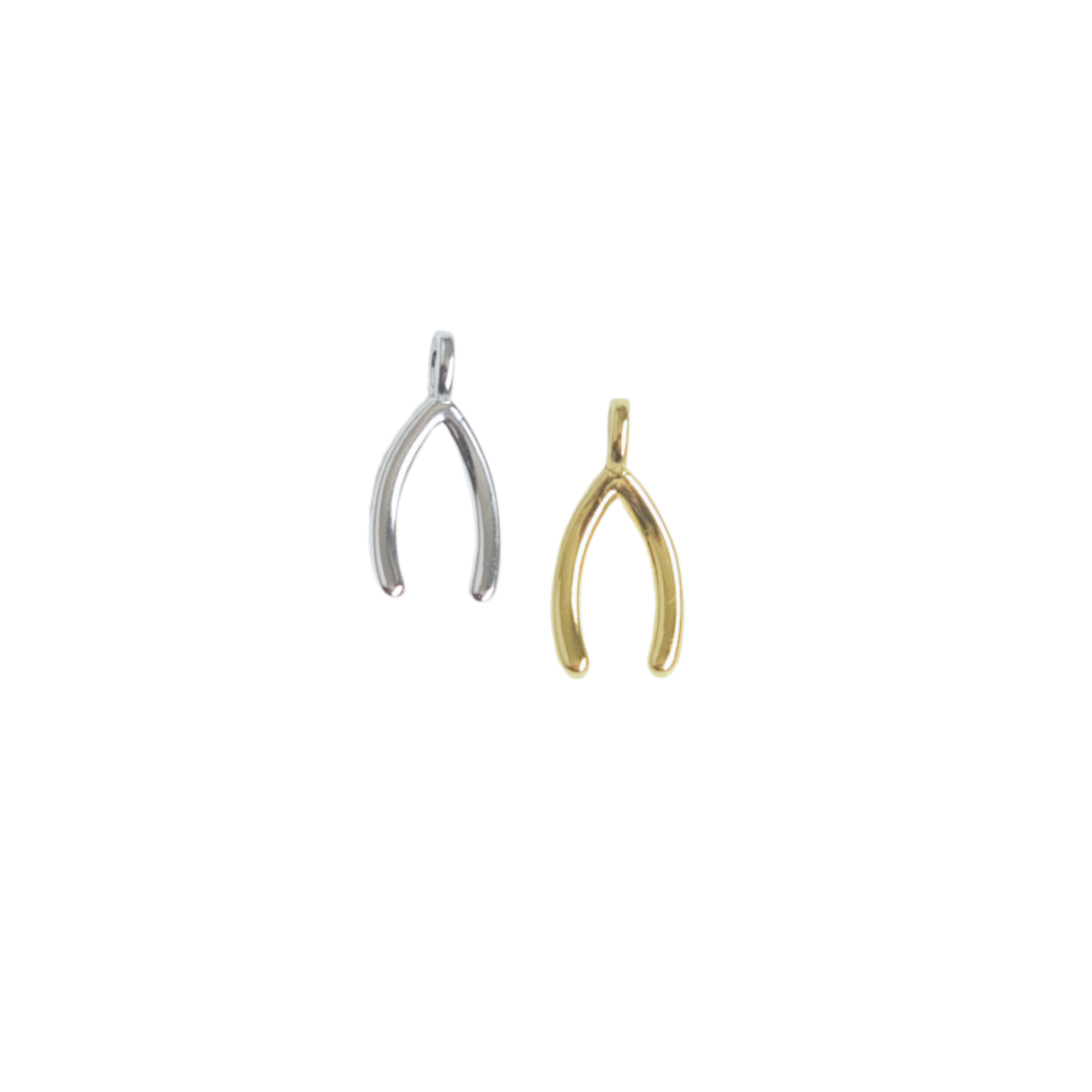 Wishbone Charm